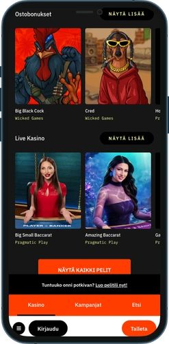 Nopein kasino lataa